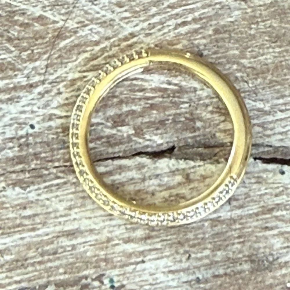 Pandora Me Gold Pave Cubic Z Diamond Stacksble  Ring - Picture 5 of 5
